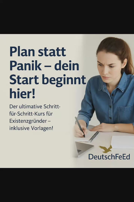 🔥 Ganz einfach zum professionellen Businessplan! 🔥
